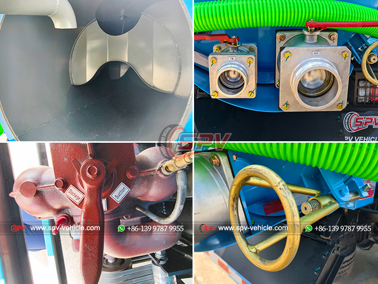ISUZU 100P Light Sewage Tank Truck - Details